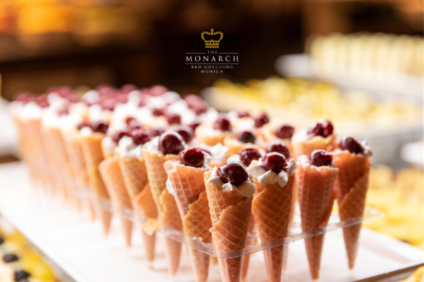 Desserts im The Monarch Hotel